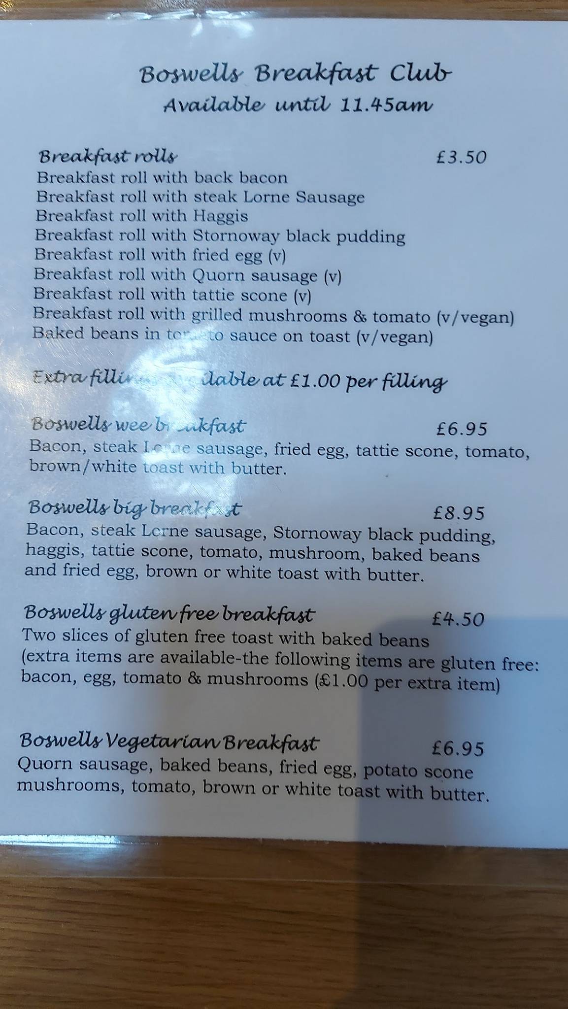 Menu At Boswell s Coach House Cafe Ochiltree menu-at-boswell-s-coach-house-cafe-ochiltree