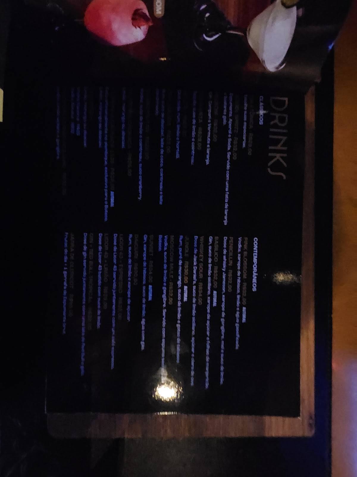 Boteco 1538 cardápio