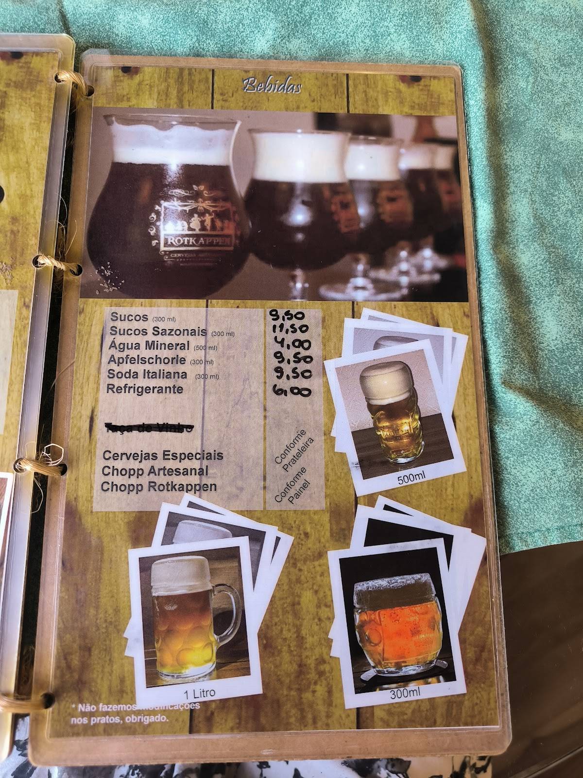 Brauhaus & Café cardápio
