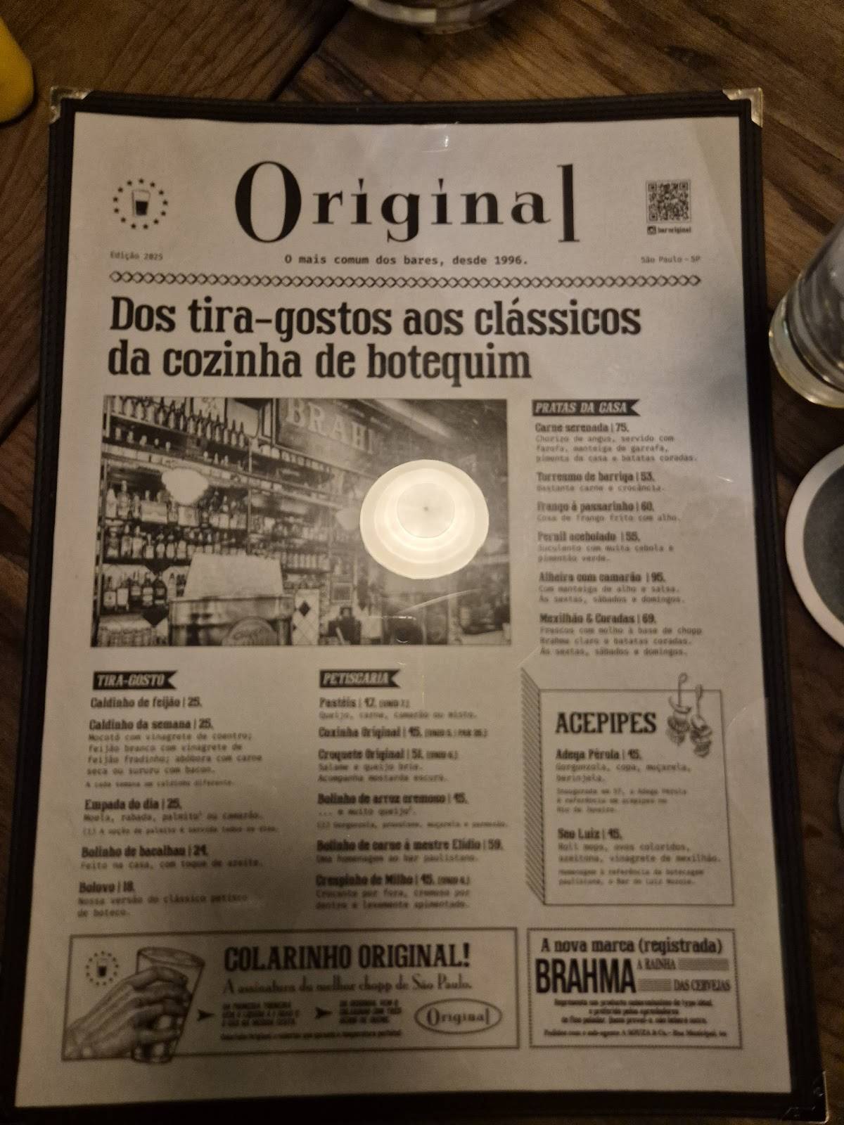 Bráz Pizzaria - Moema cardápio