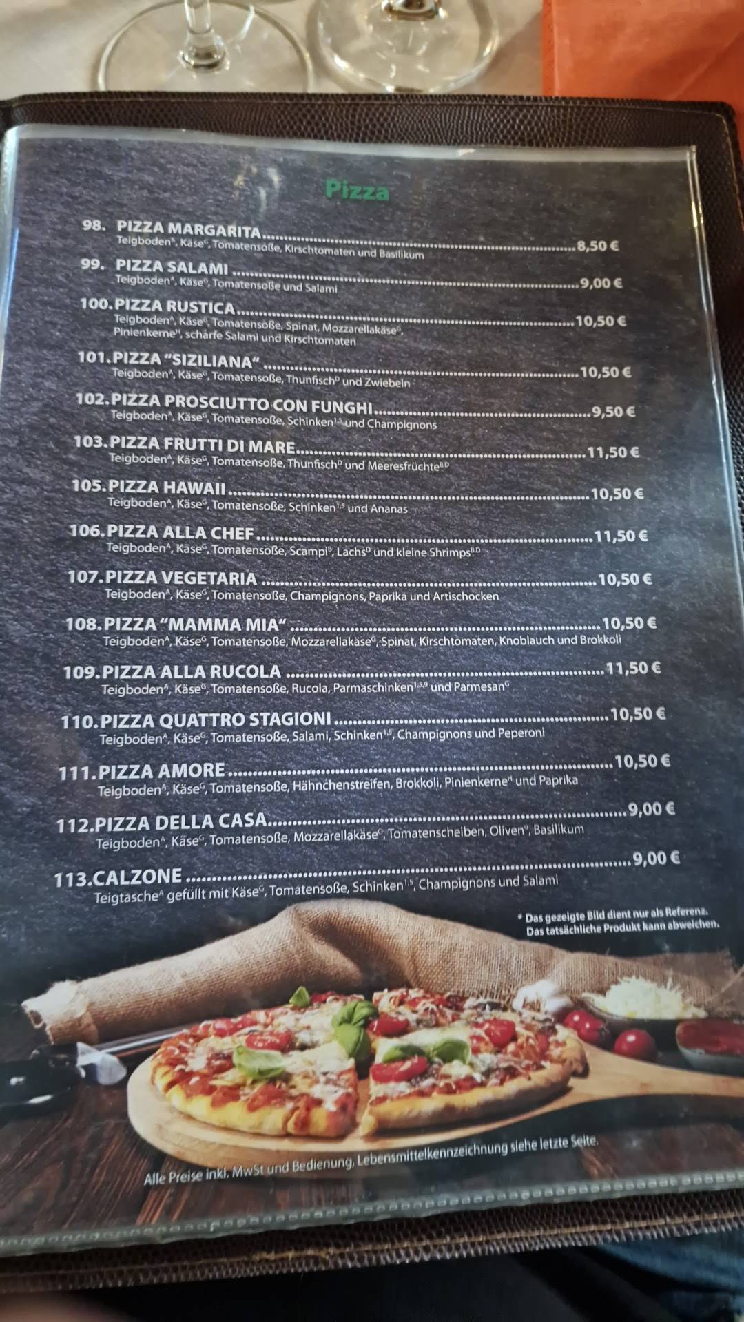 Mamma Mia Bremerhaven Speisekarte