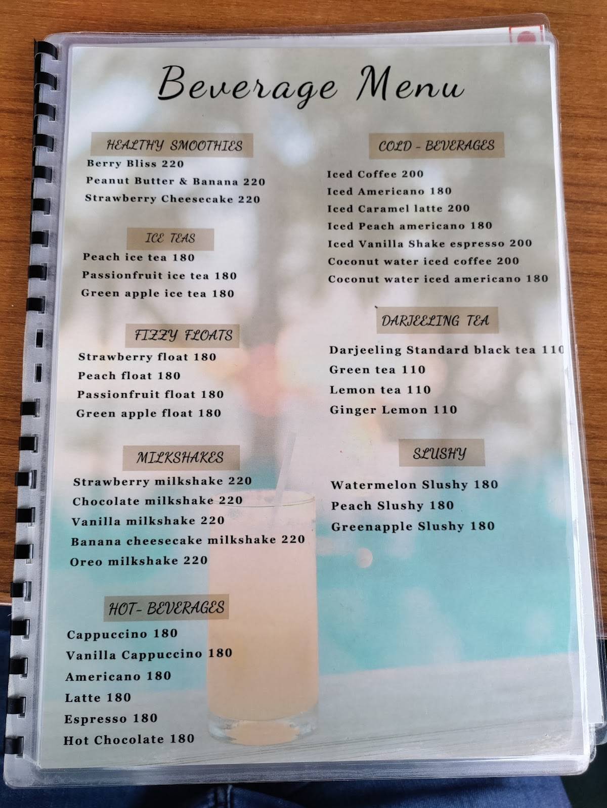 Burger Cartel Cafe & Restaurant menu