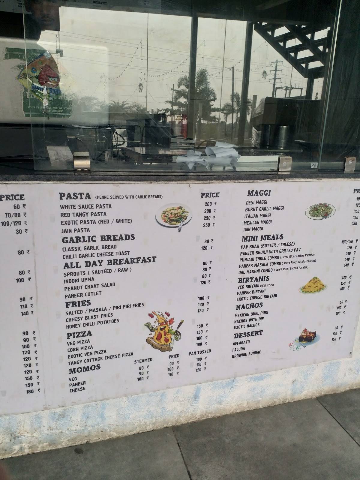 CHAI KAAPI UNO menu