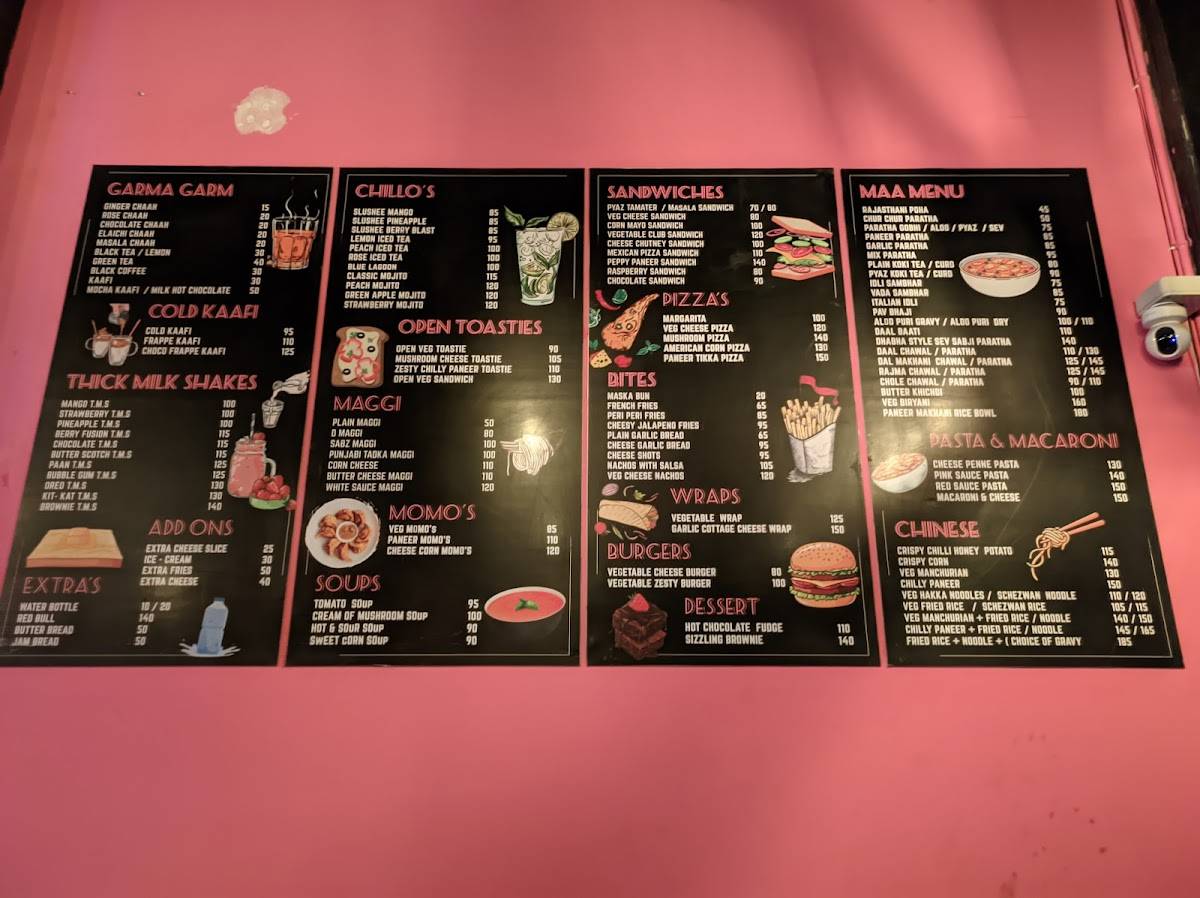 CHAI VAAI CAFE (RC FAMILY & SONS) menu