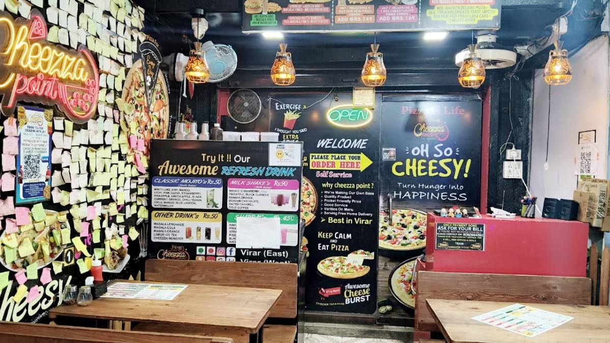 CHEEZZA POINT menu