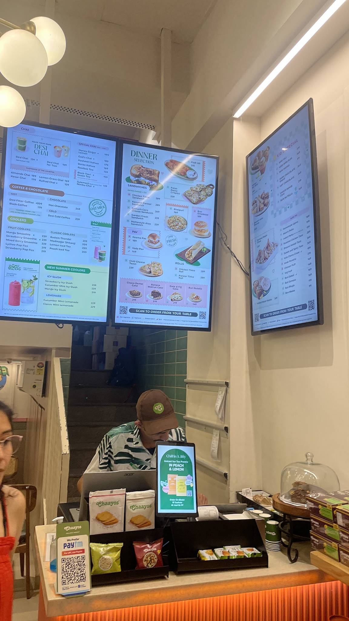 Chaayos Cafe - Galleria Market, Gurgaon menu