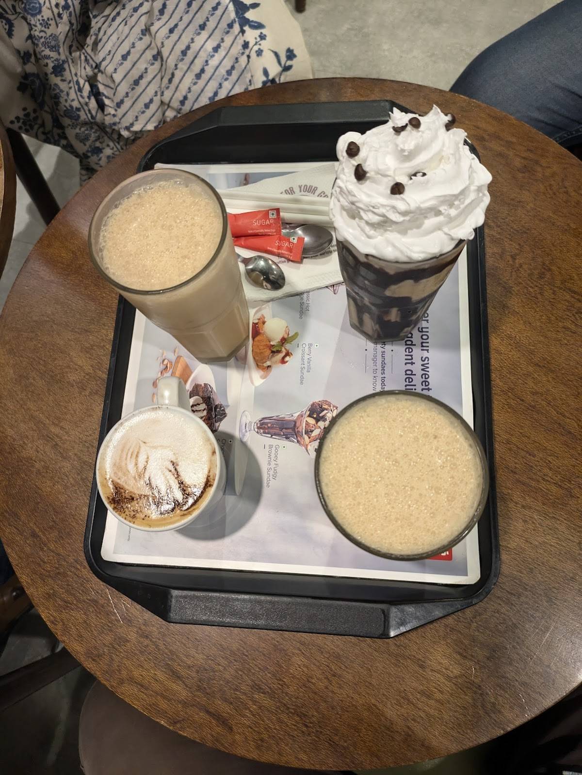 Café Coffee Day menu