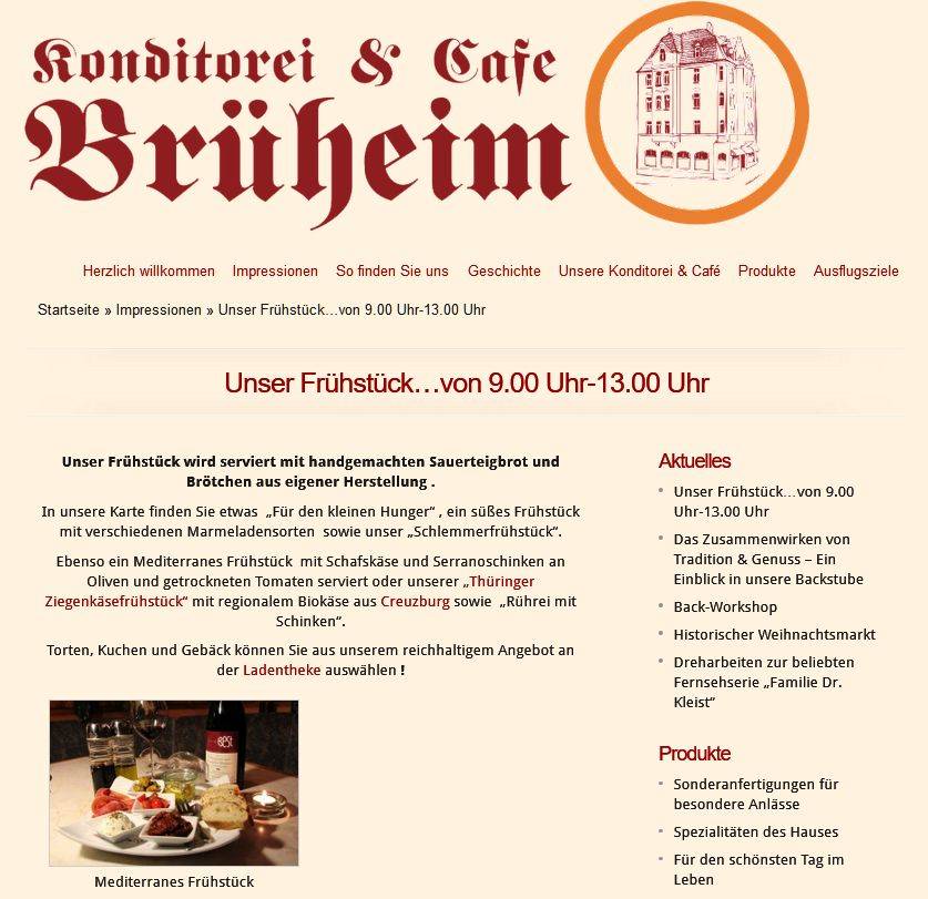 Konditorei Cafe Bruheim