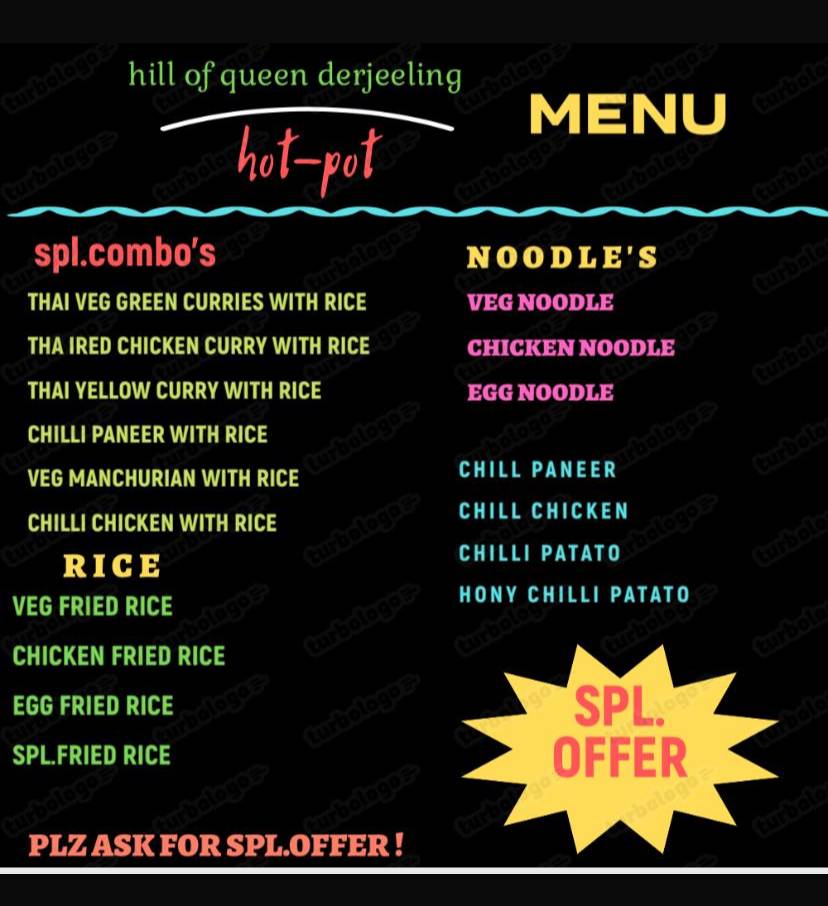 Cafe Del 37 menu