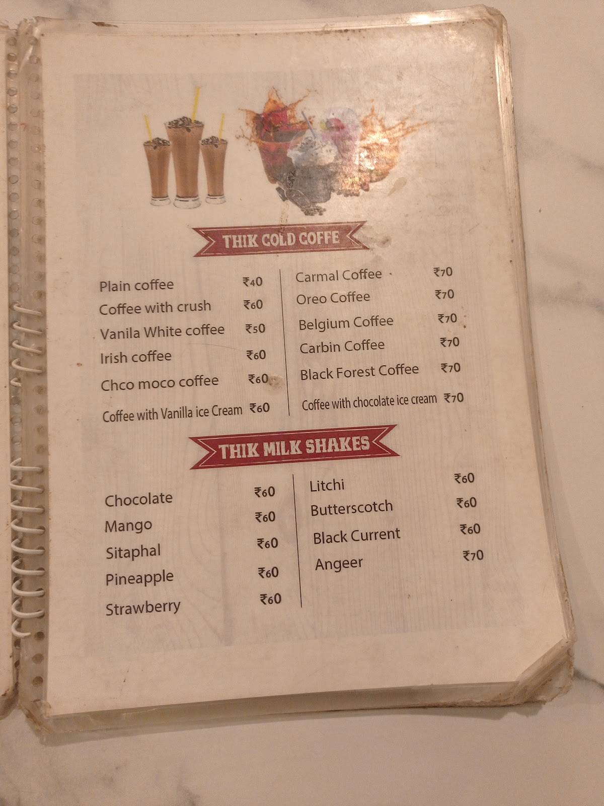 Cafe Foodinn menu