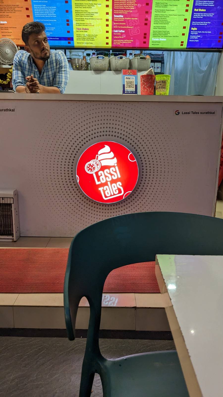 Lassi Tales menu
