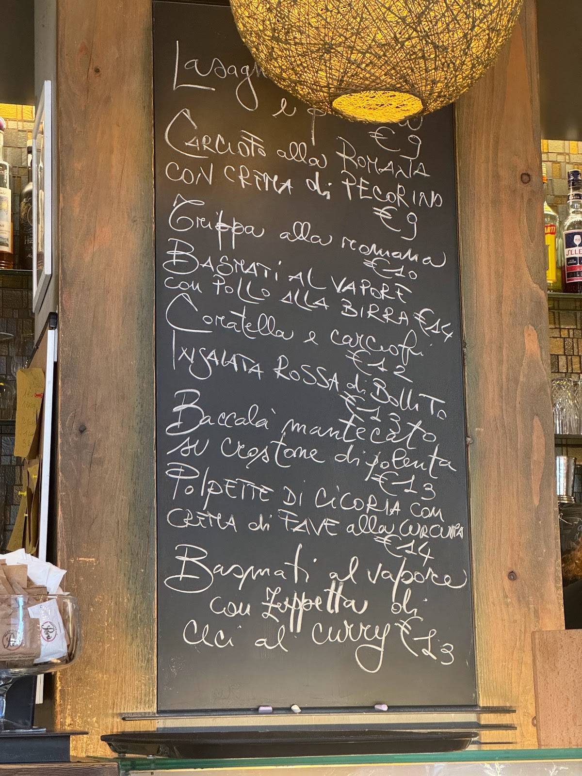 Menu di Cafe Vert 
