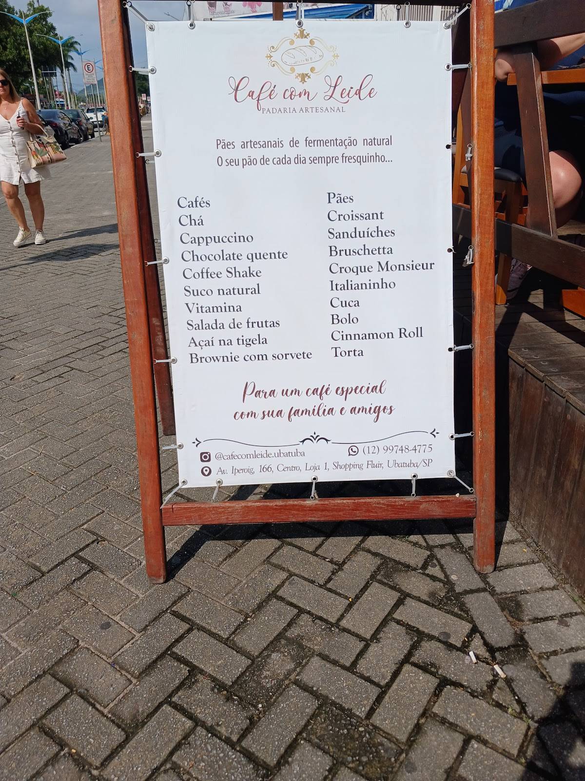 Café Com Leide Padaria Artesanal cardápio