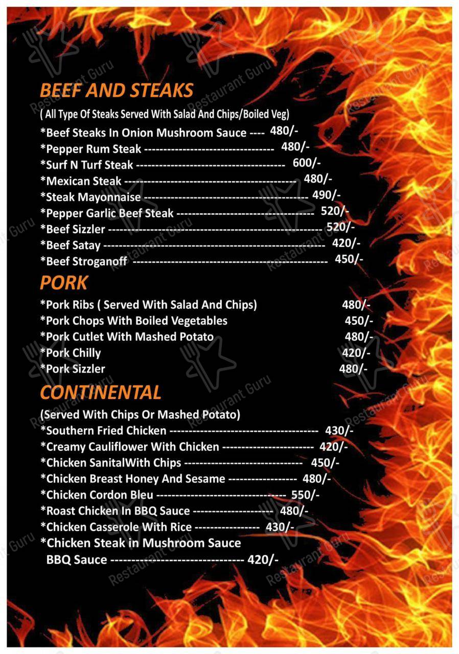 SIGDI BAR AND GRILL menu - meals and drinks