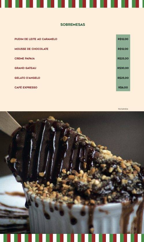 Cantina Italiana D'Angelo cardápio