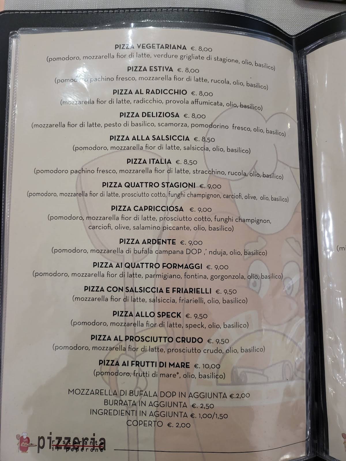 Menu di Il Peperone 