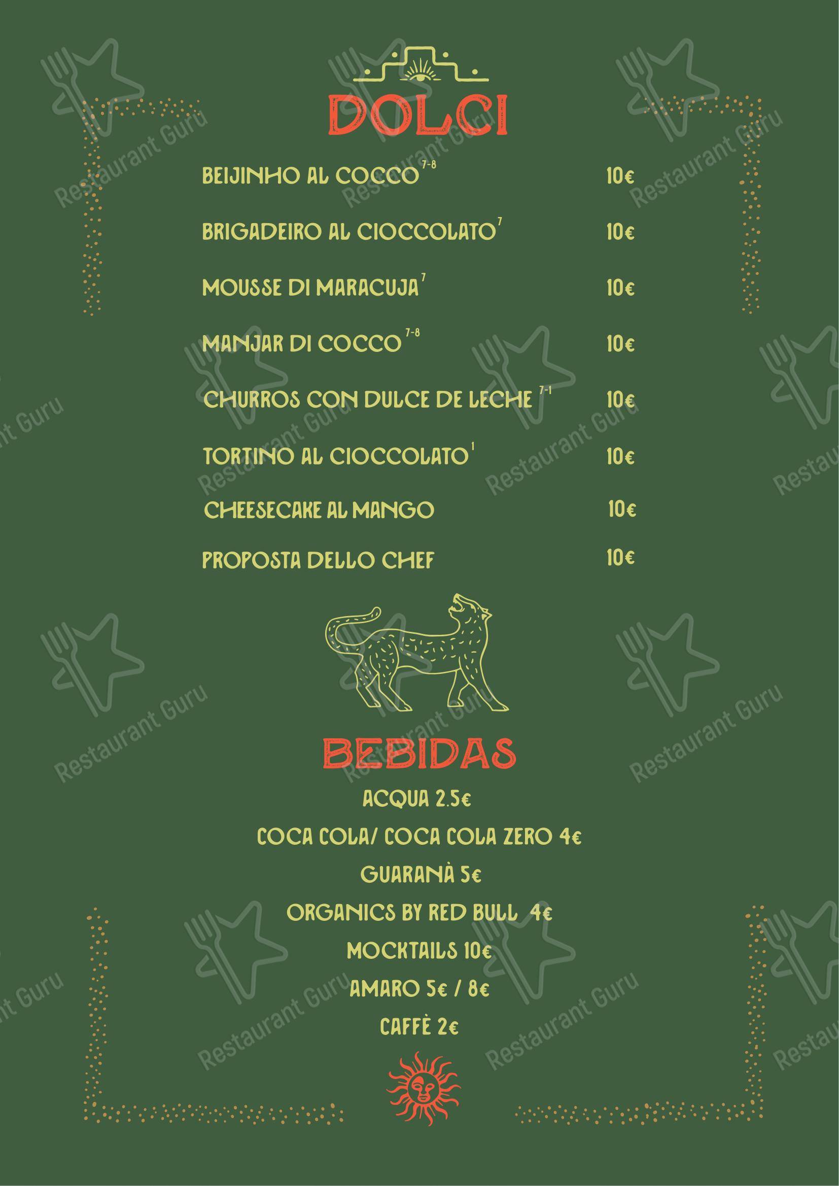 菜单 per Carnesa - Churrascaria Brasiliana ristorante