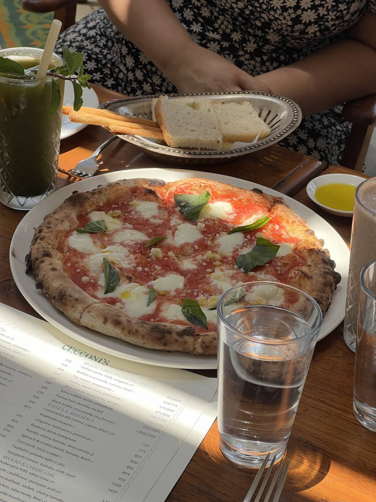 Cecconi's Mumbai menu