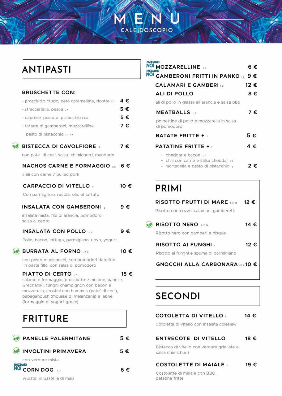 Menu di Certo Bistro 