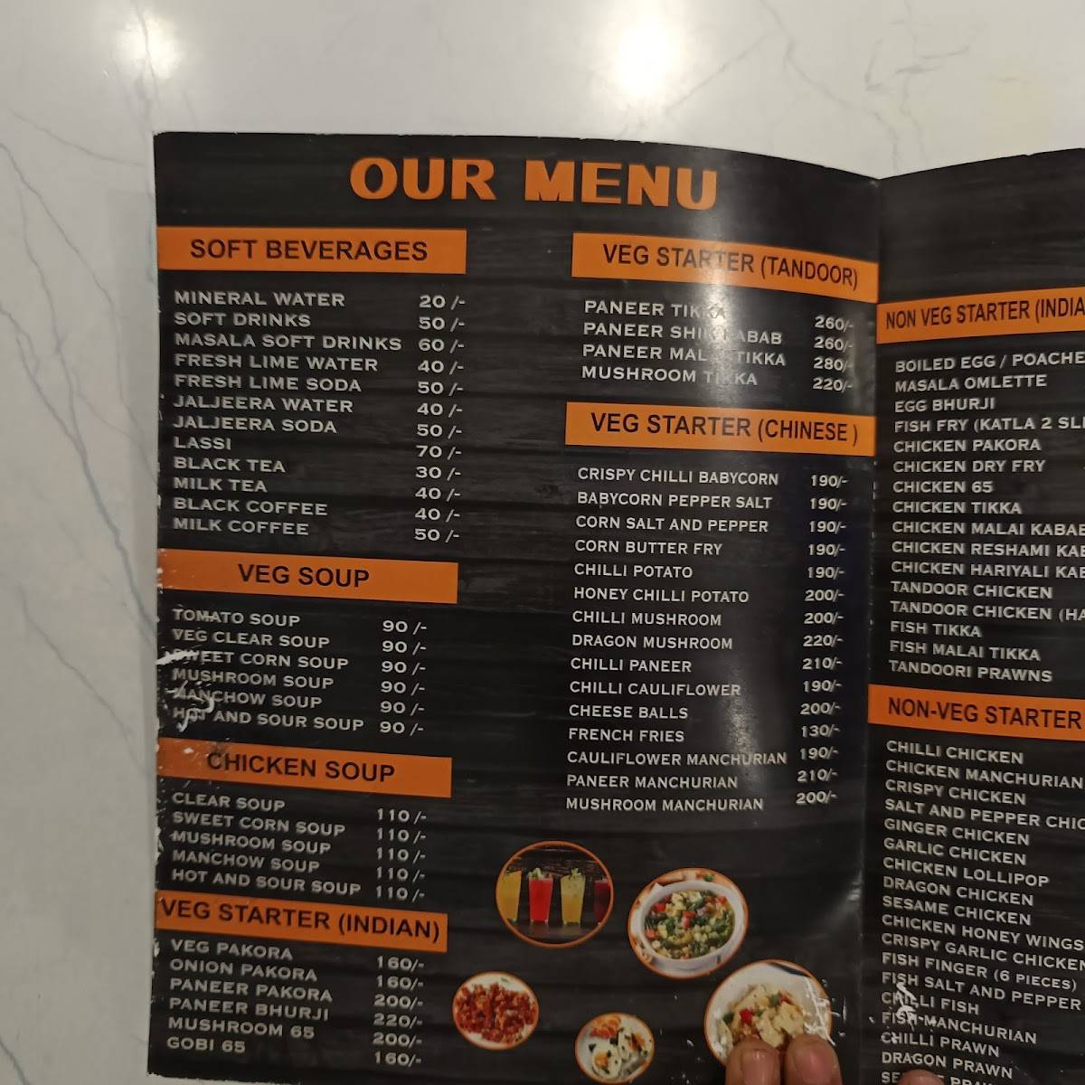 Spice & Grill menu