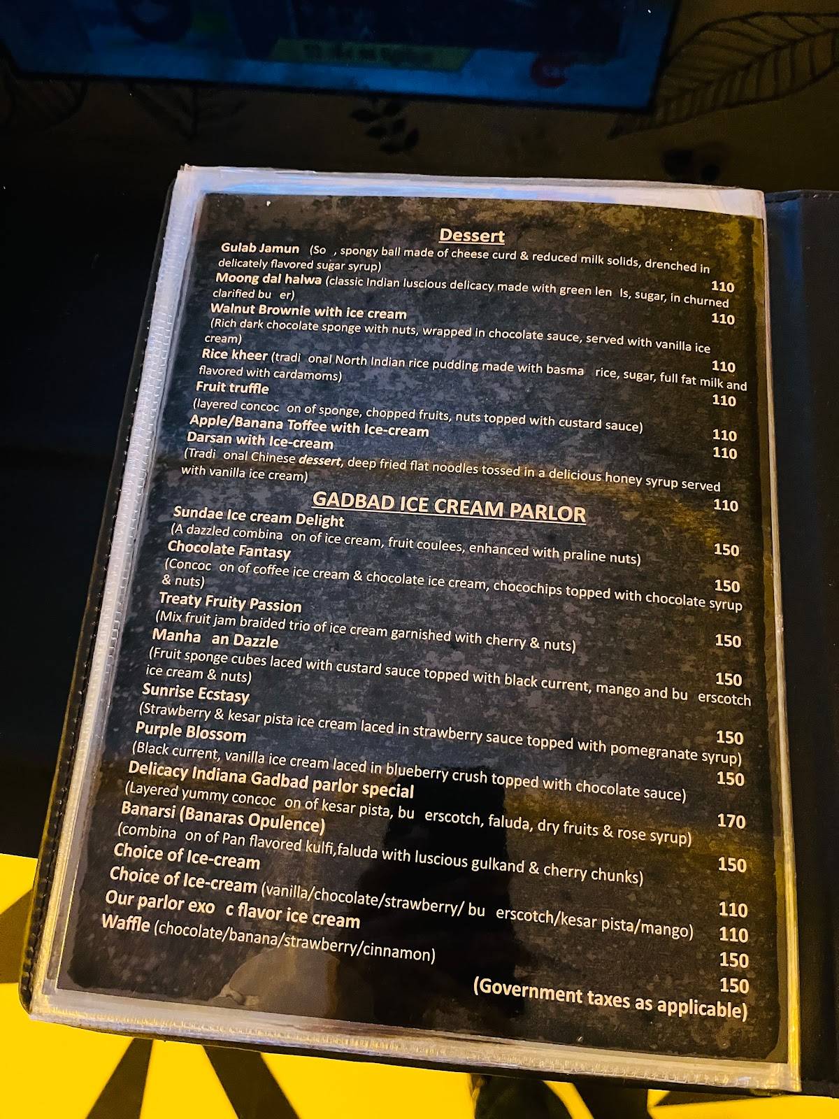 Menu at Charcoal Fine Dining ll Best Restaurant in Varanasi ll Fine ...