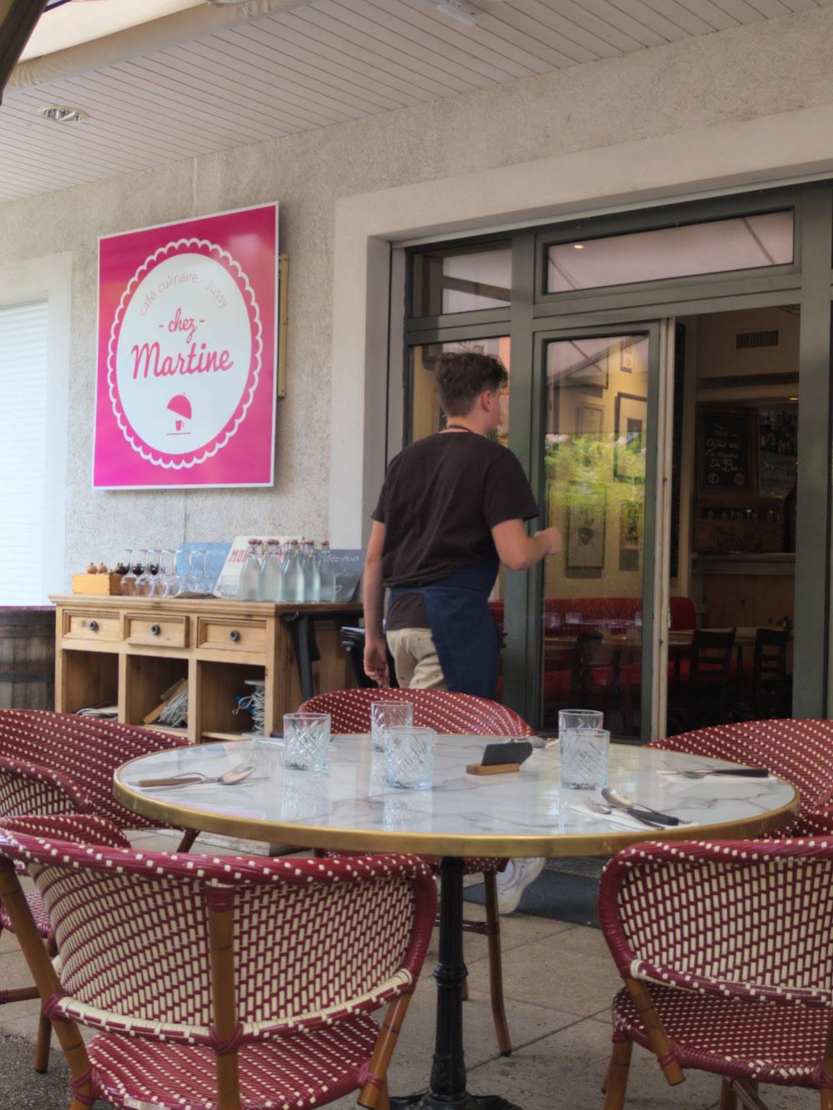 Menu di Chez Martine 