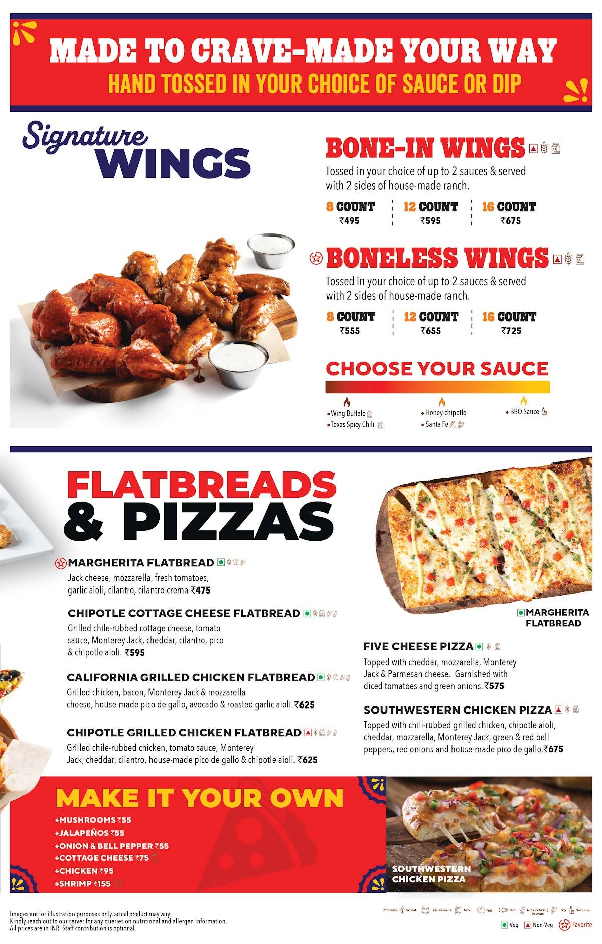 Chili's Grill & Bar menu