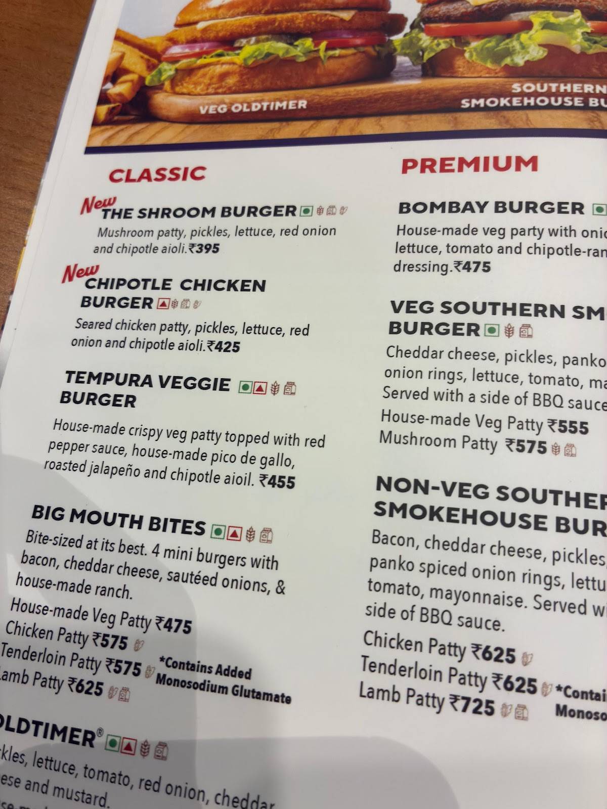 Chili's Grill & Bar menu