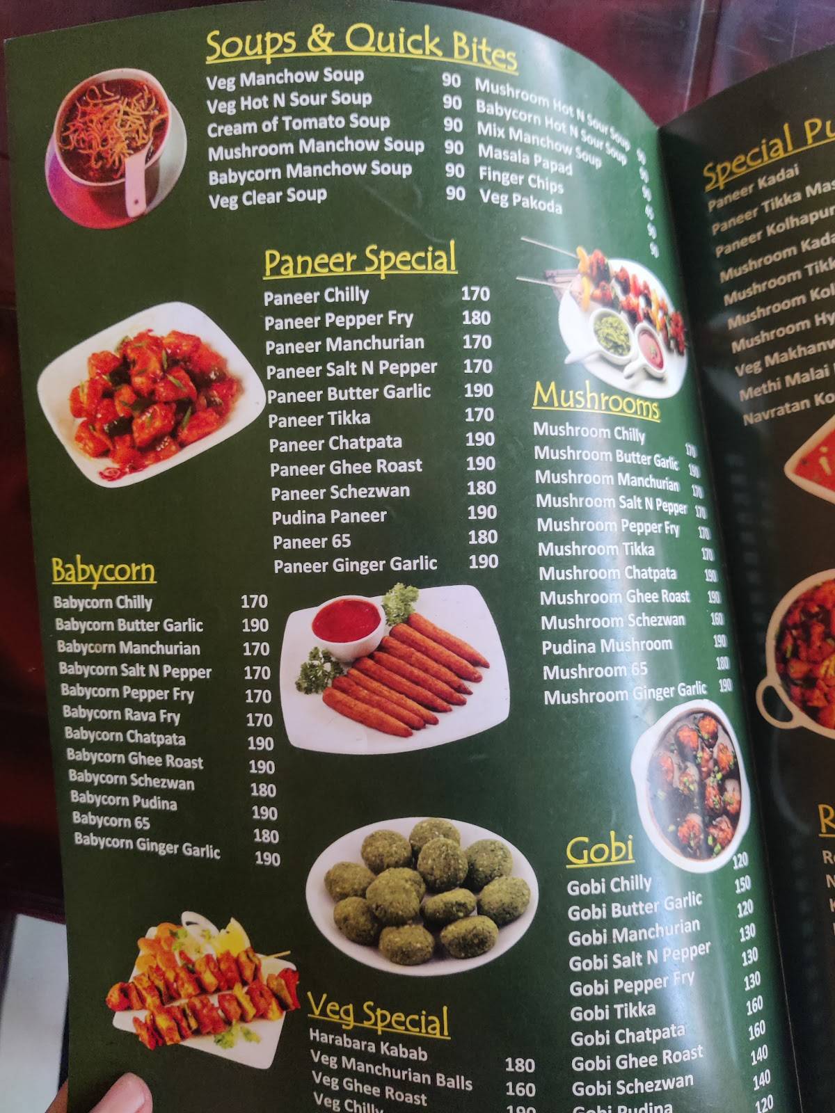 Chintu Da Dhaba - Pure Veg menu