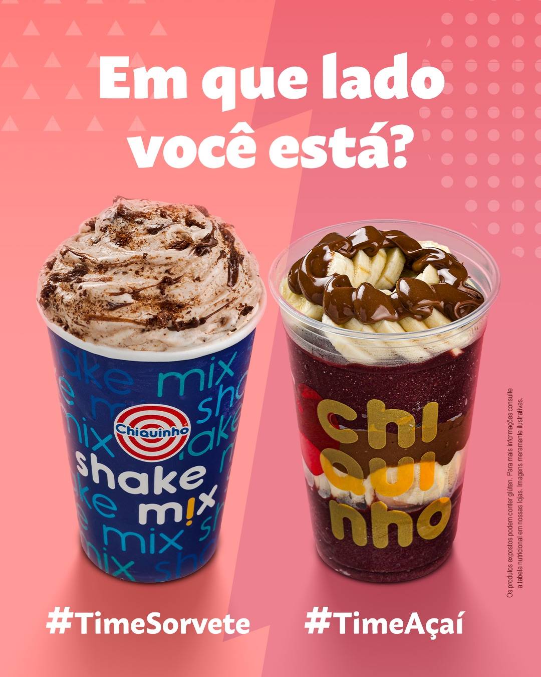 Chiquinho Sorvetes Volta Redonda cardápio