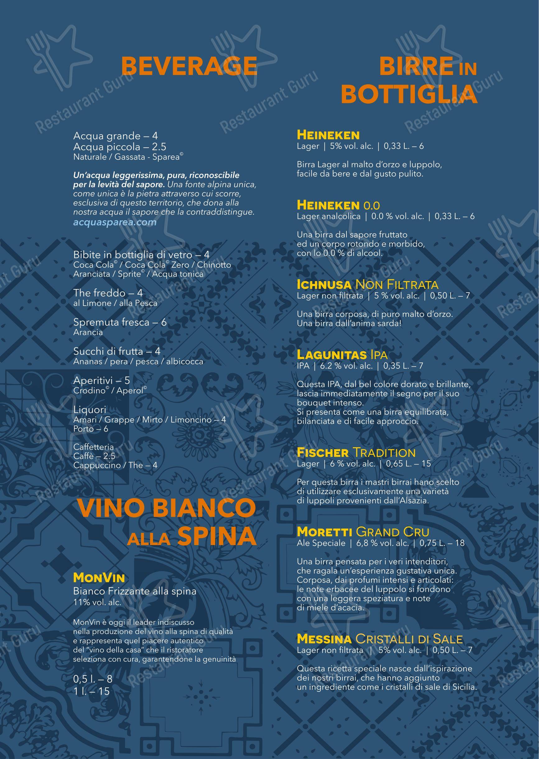 Clapsy Alassio in Alassio - Takeaway Menu