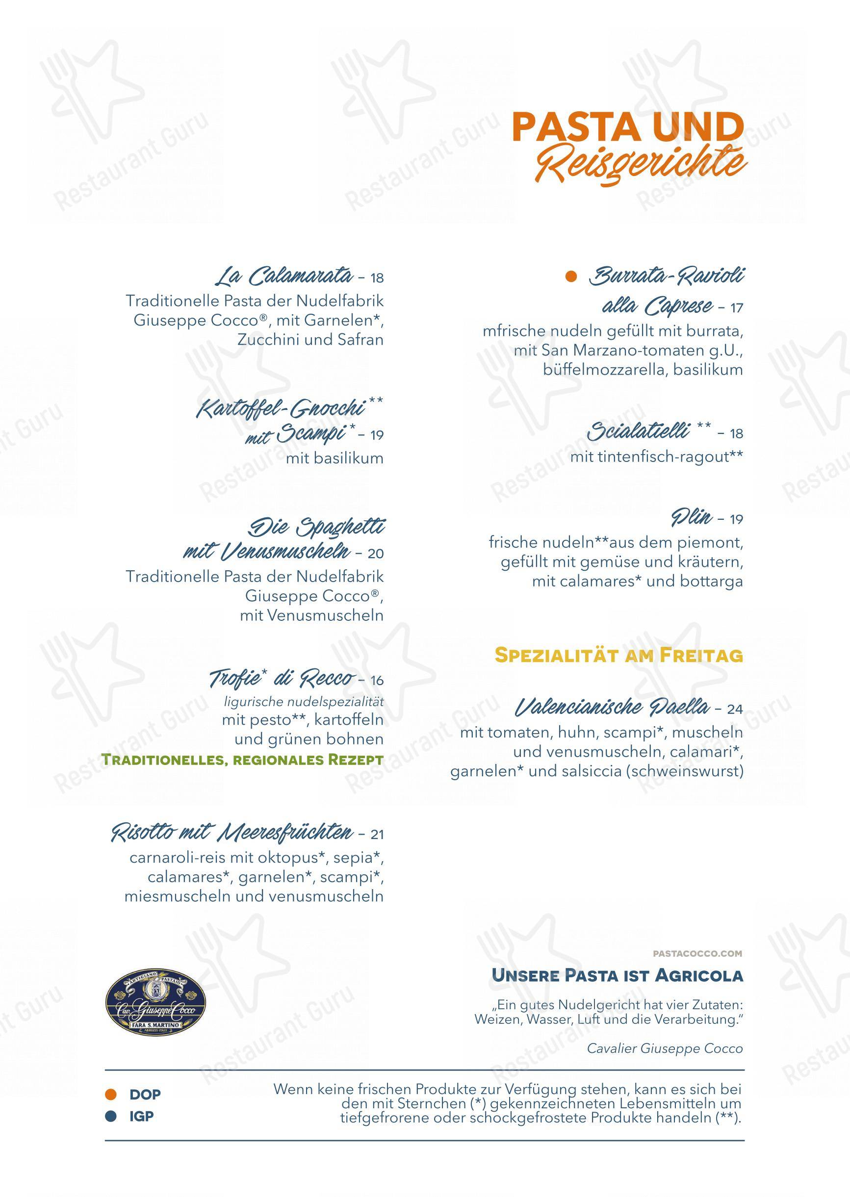 Lunch Menu per Clapsy Alassio in Alassio