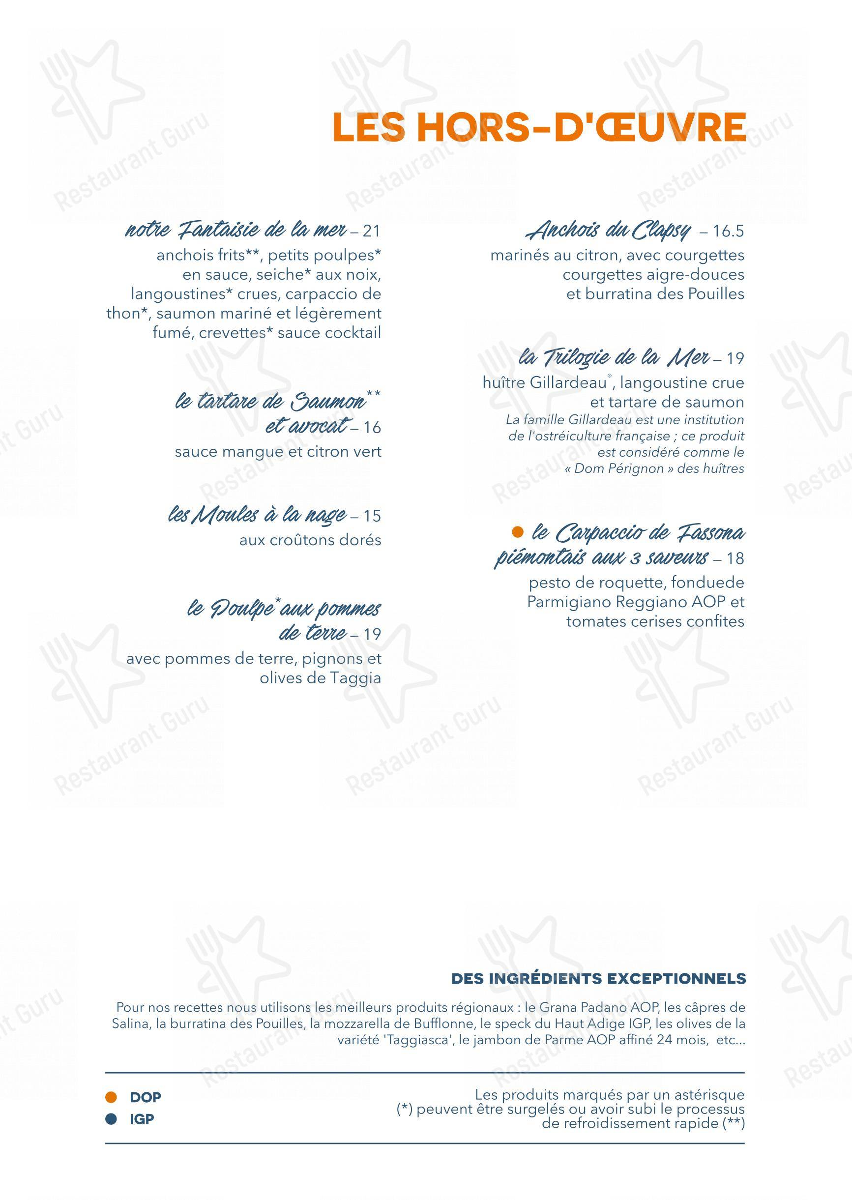 Крафт меню per Clapsy Alassio pizzeria