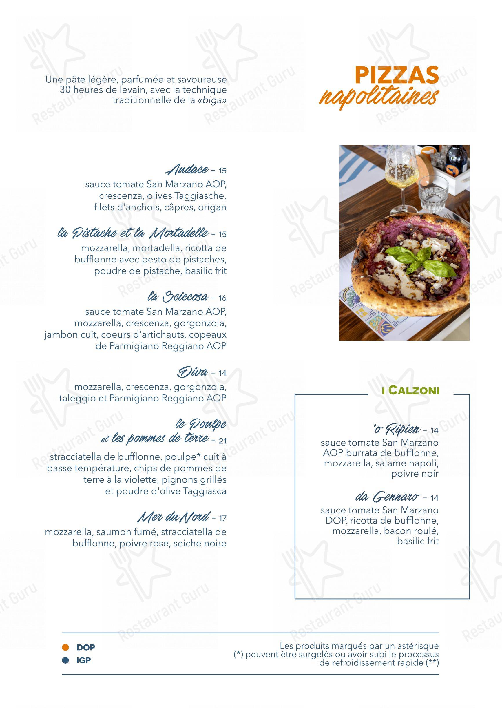 Menu di Clapsy Alassio - Wine Menu