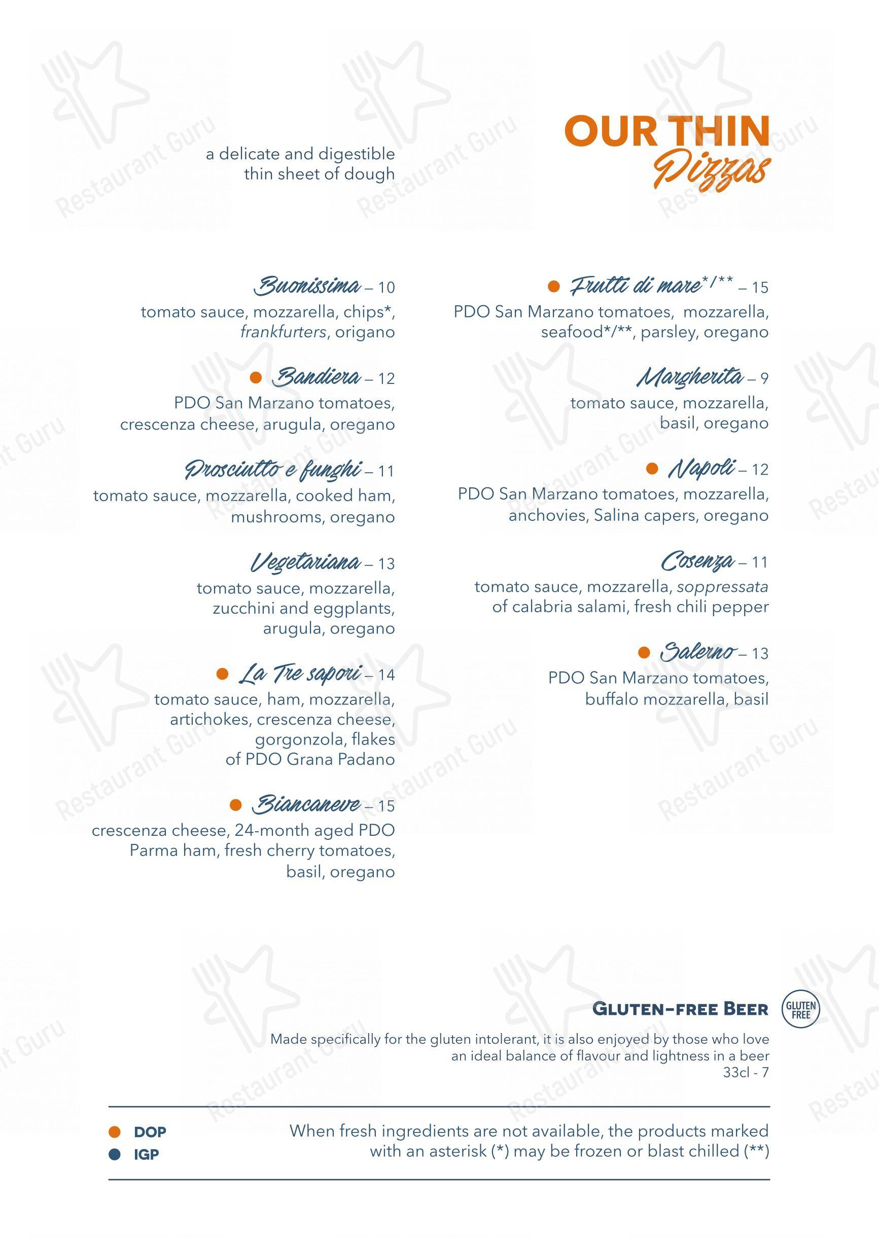 Menu di Clapsy Alassio - Коктейльная карта