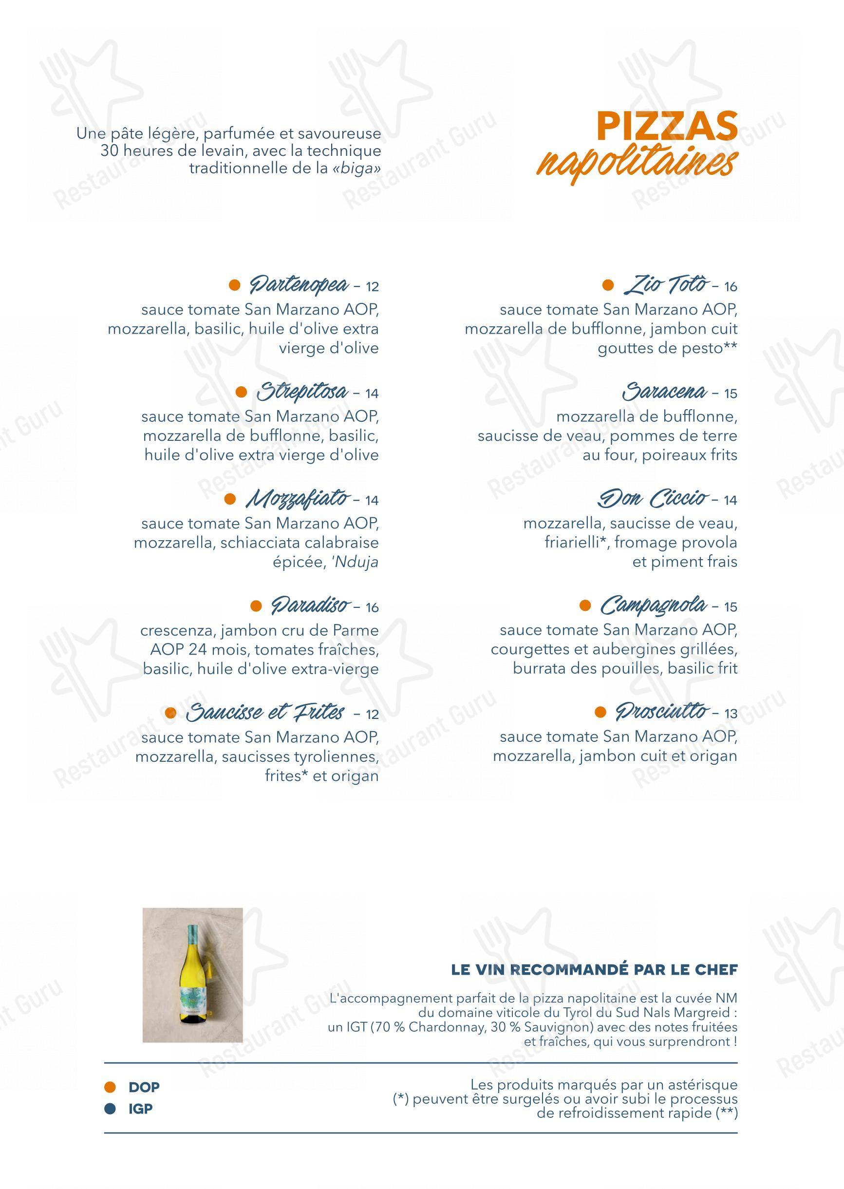 Wine Menu per Clapsy Alassio in Alassio