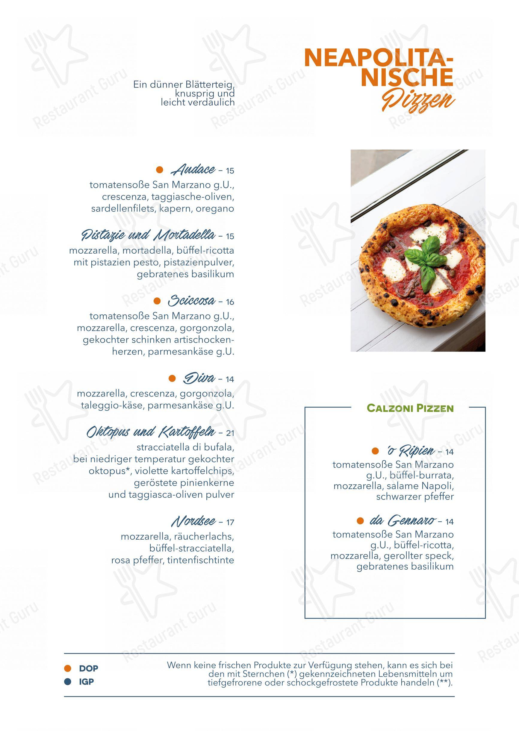 Menu di Clapsy Alassio - Lunch Menu