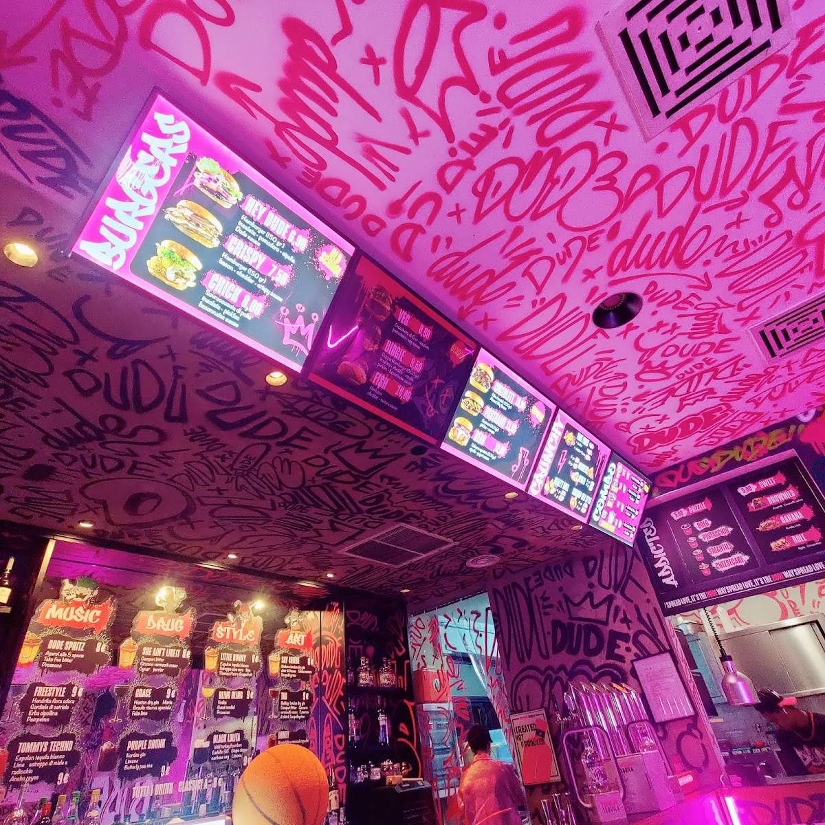Menu di DUDE 