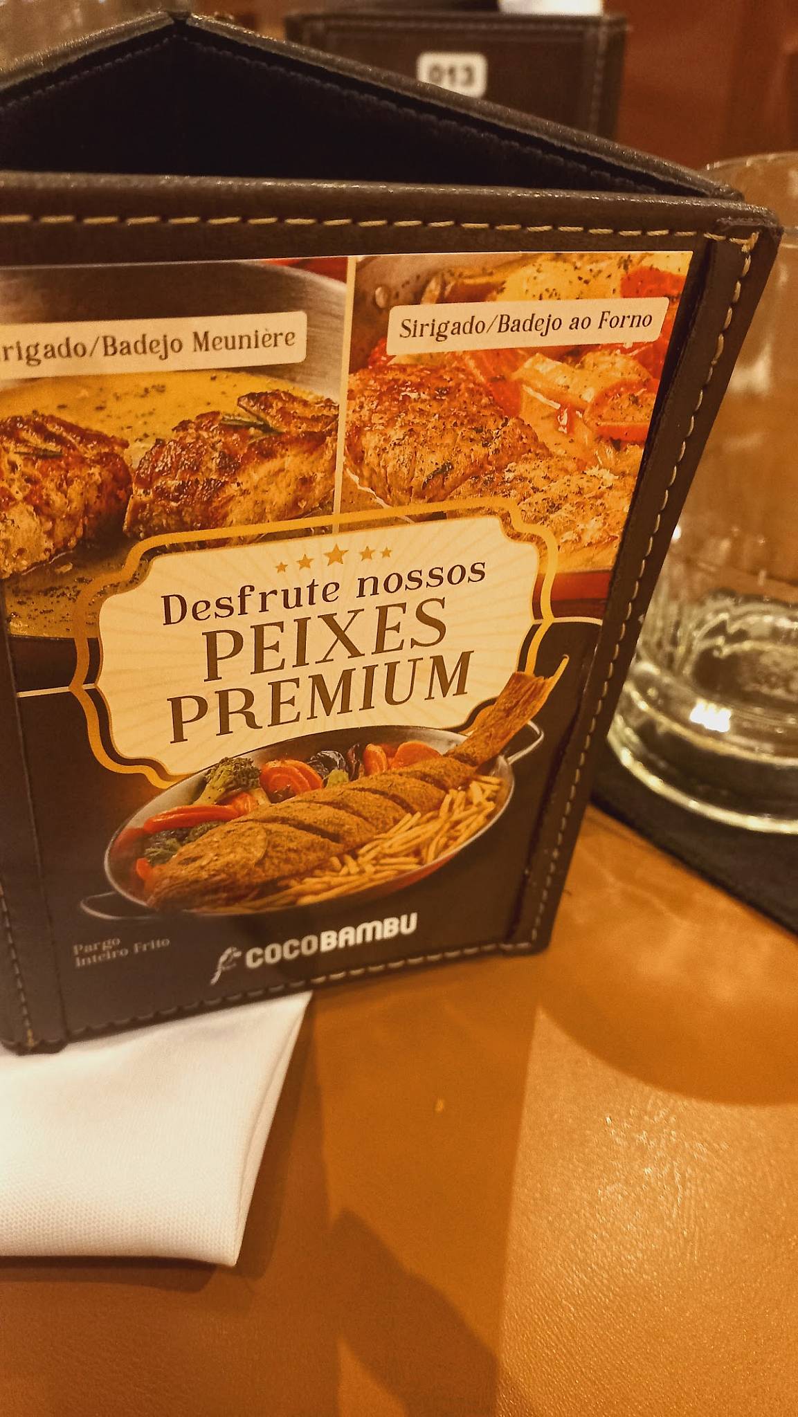 Coco Bambu Alphaville: Restaurante, Barueri - SP cardápio