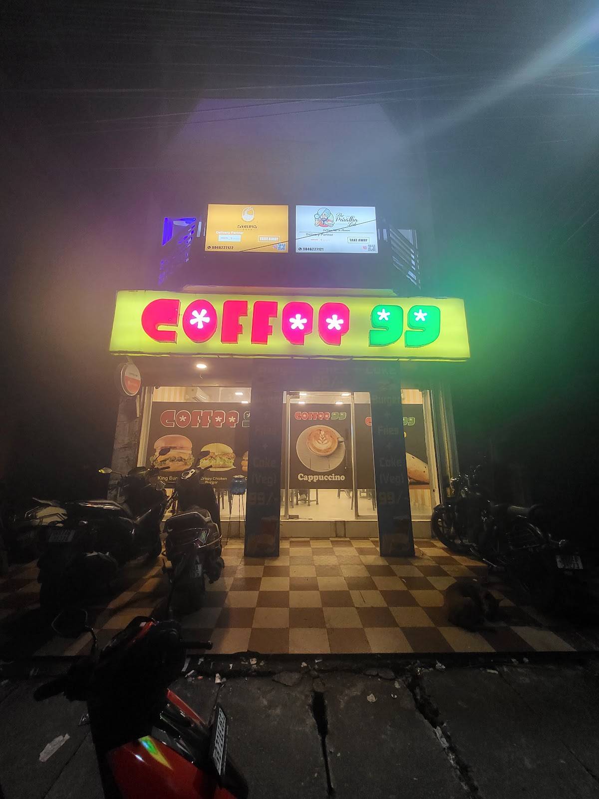 Coffee 99 menu