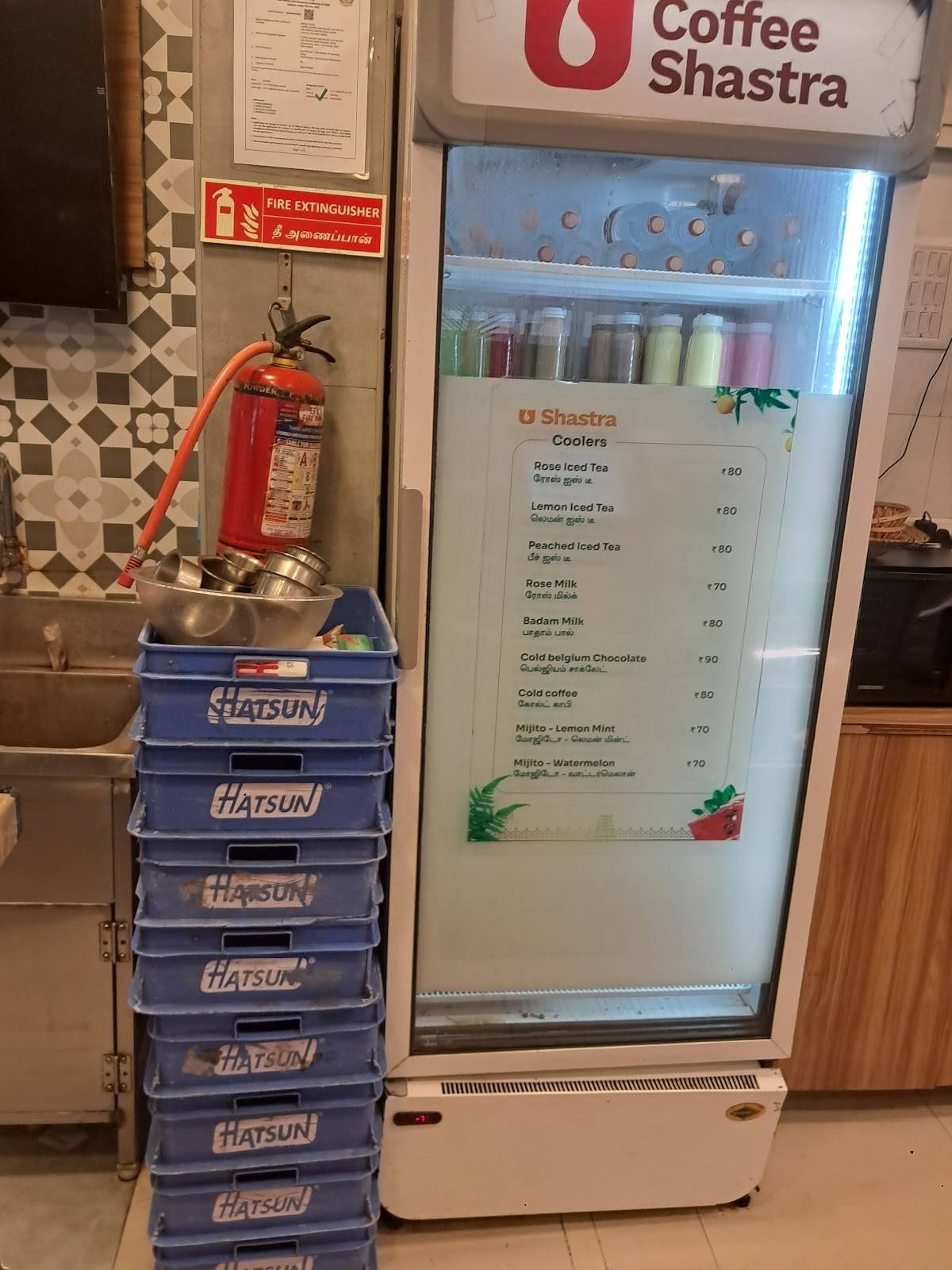 Coffee Shastra - Adyar menu