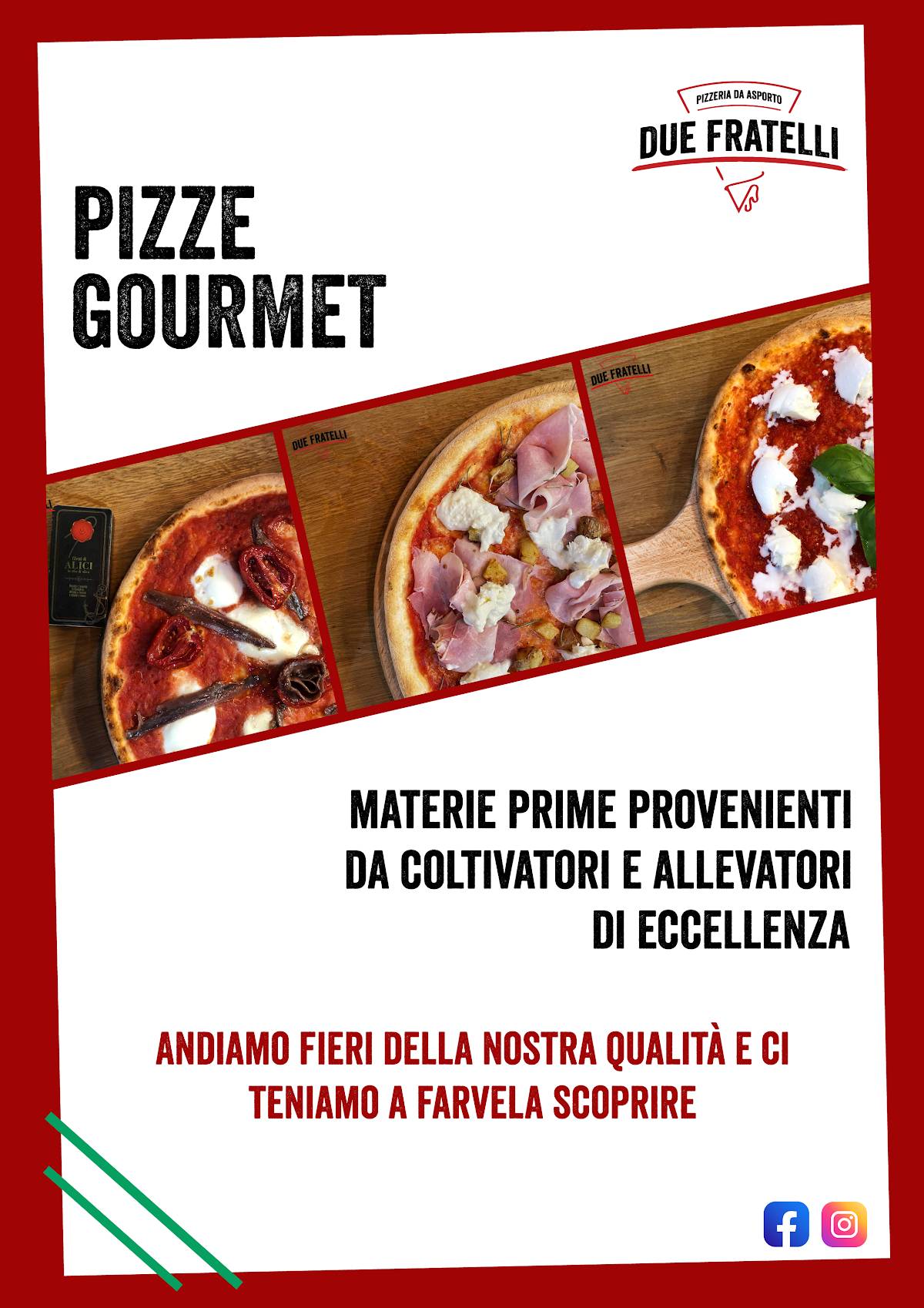 Menu di Pizzeria Due Fratelli 