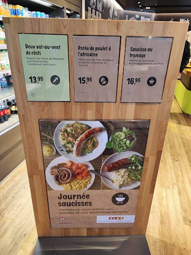 Menu di Coop Restaurant Collombey 