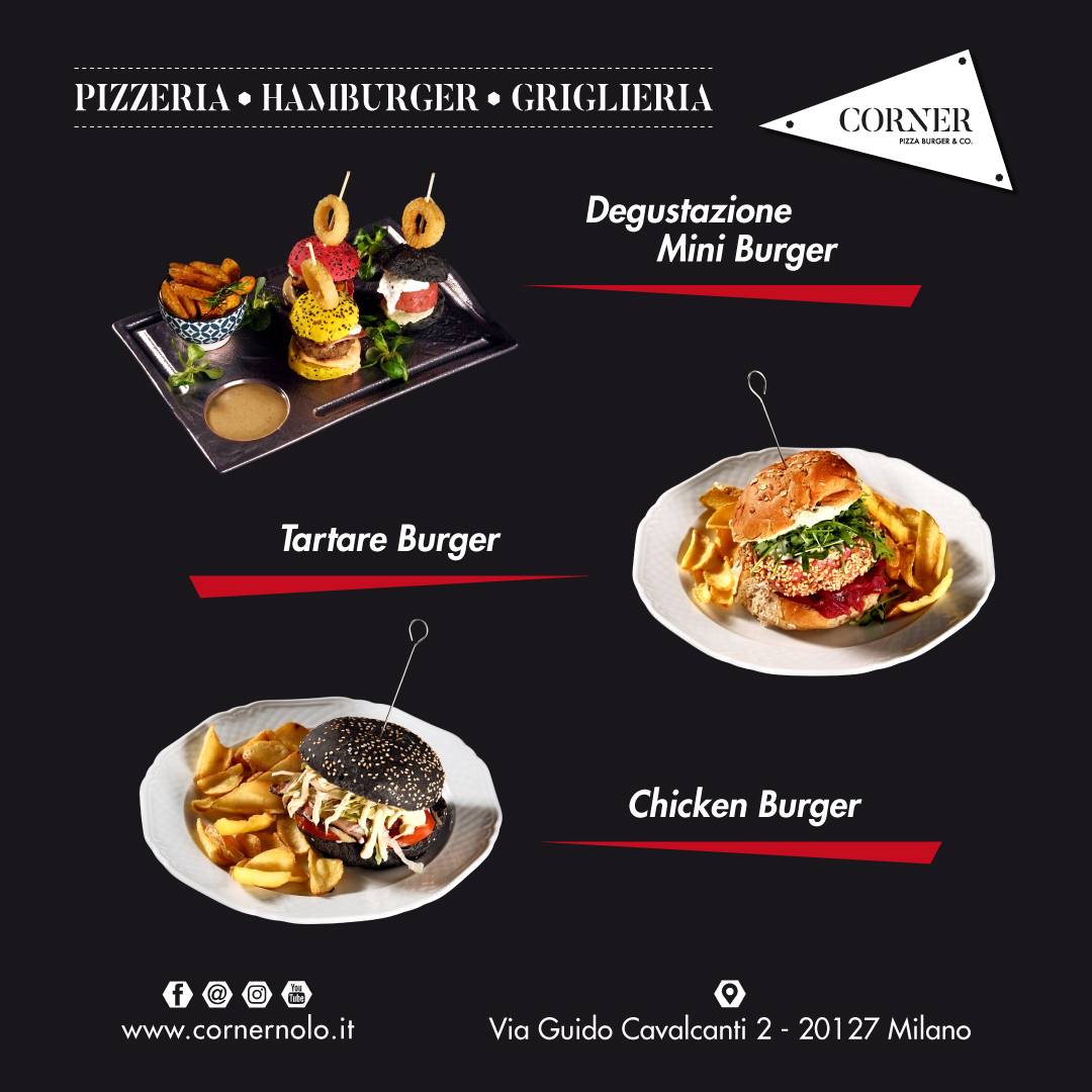 Menu di Corner.Nolo Ristorante, Pizzeria, Griglieria, Burger & Cocktail 