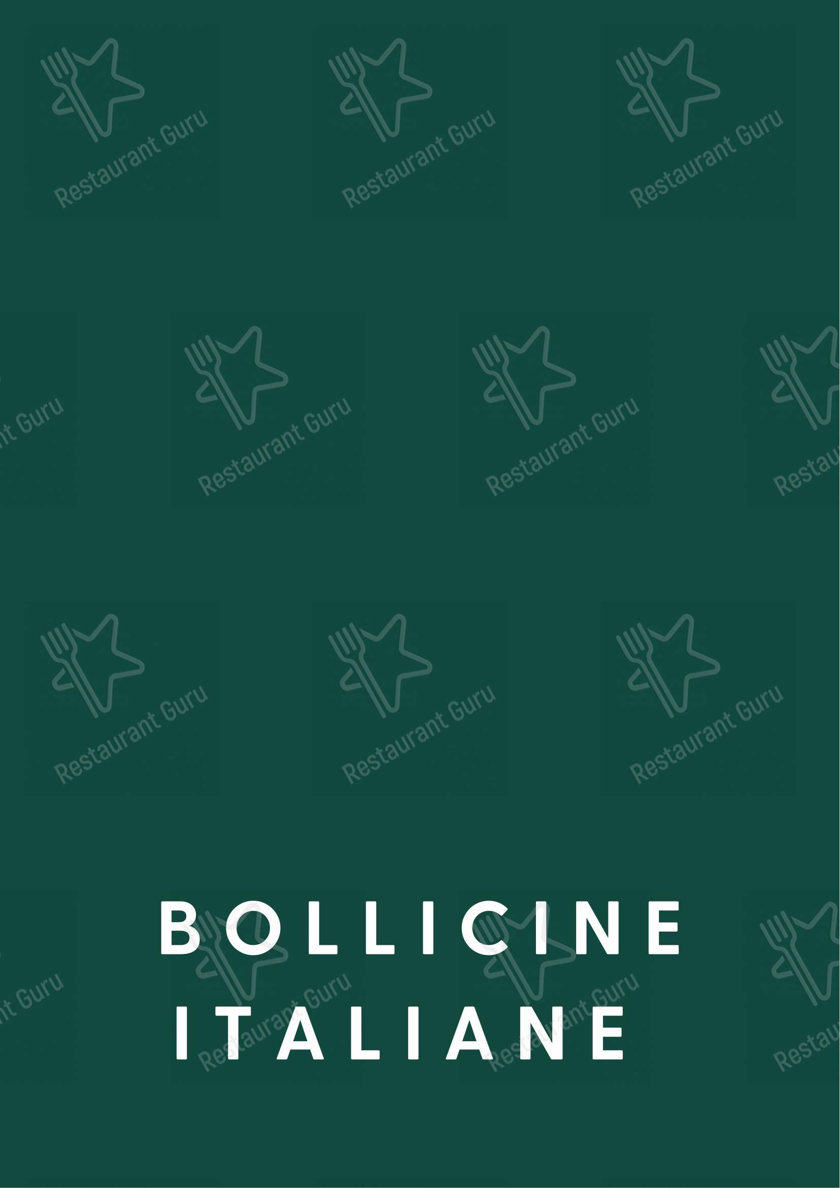 Cosmo Restaurant Pompei in Pompei - Основное меню