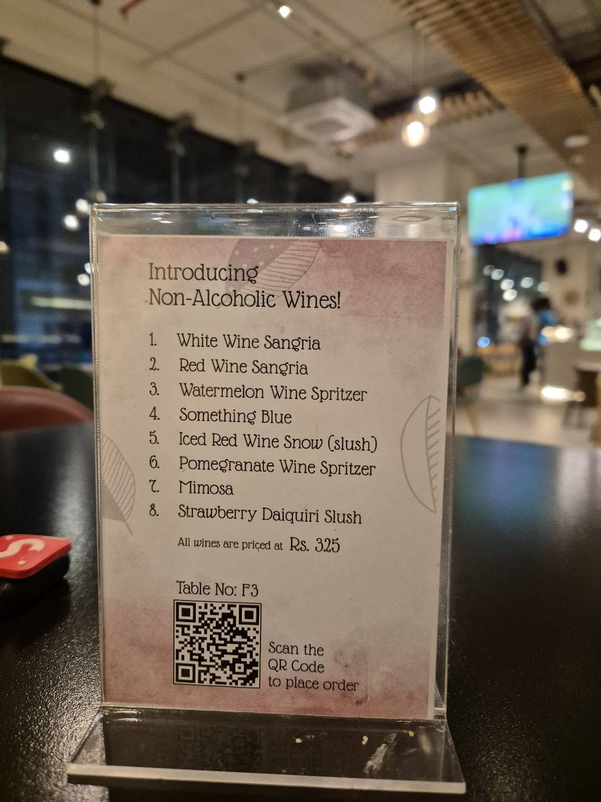 Cravery Cafe menu
