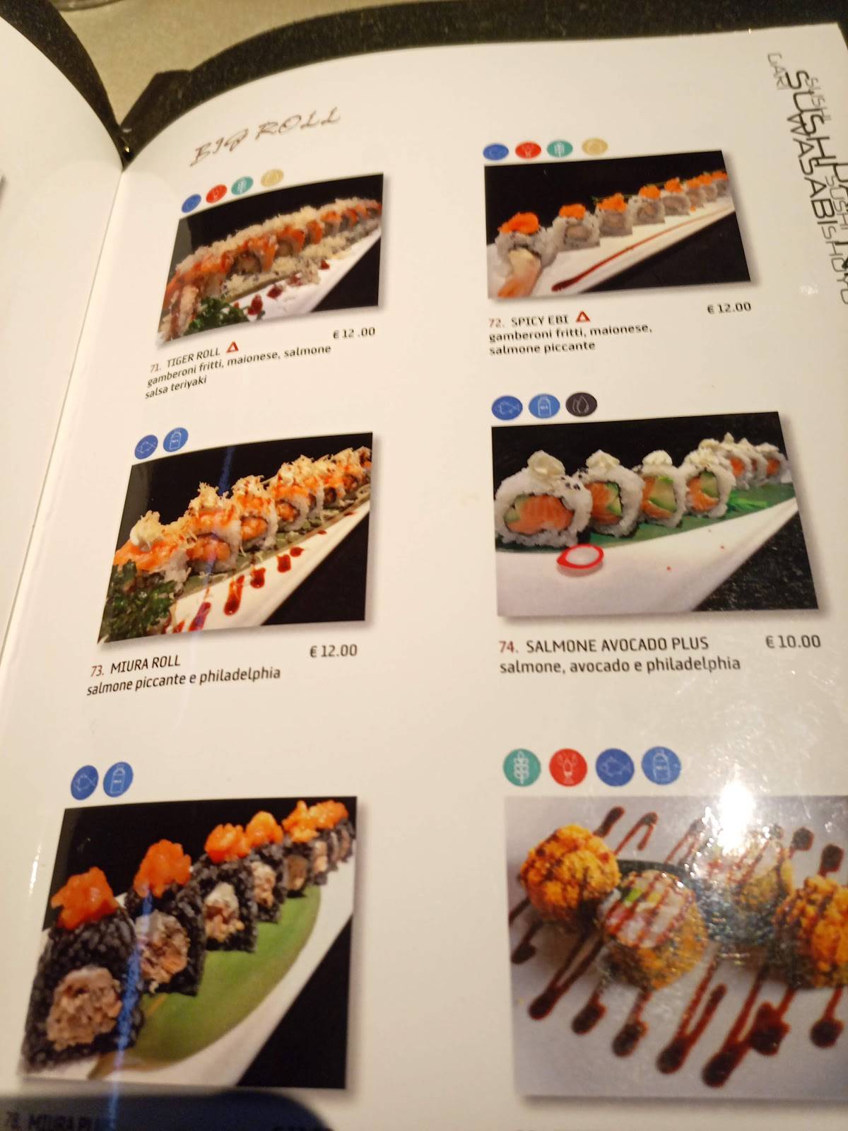 Menu di Yoshi 