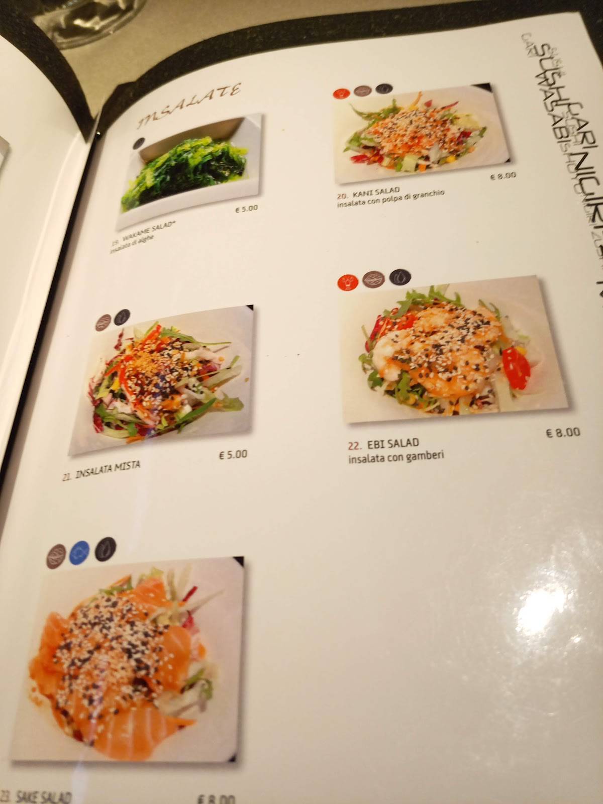 Menu di Yoshi 