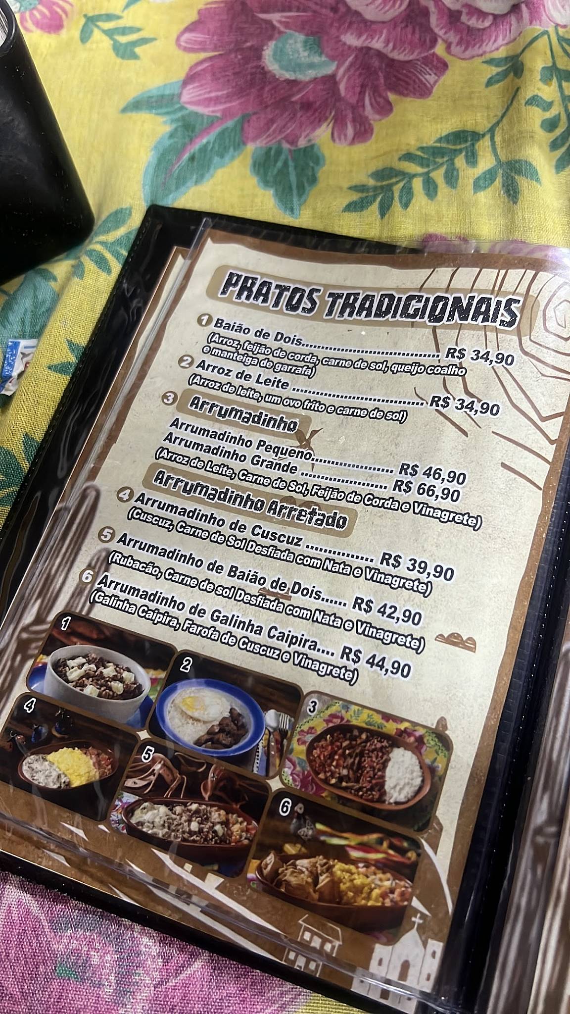 Cuscuz Pé de Serra • Comida Nordestina • Campo Grande cardápio