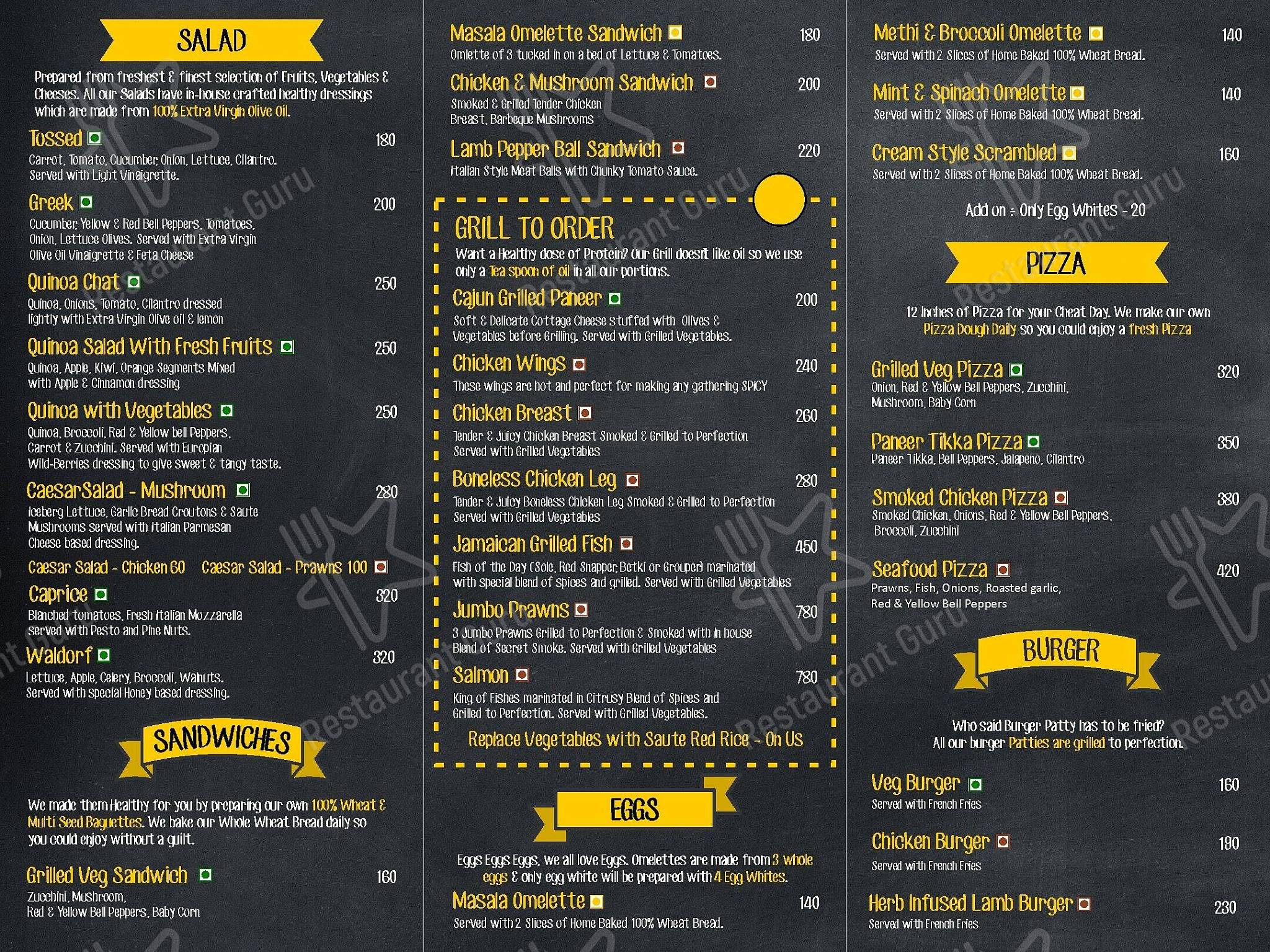 D Healthy Hobbit menu